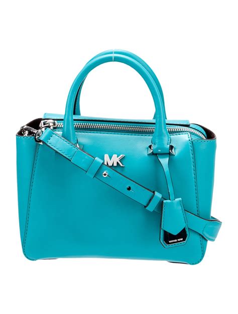 michael kors nolita mini blue til|Nolita Mini Leather Crossbody Bag .